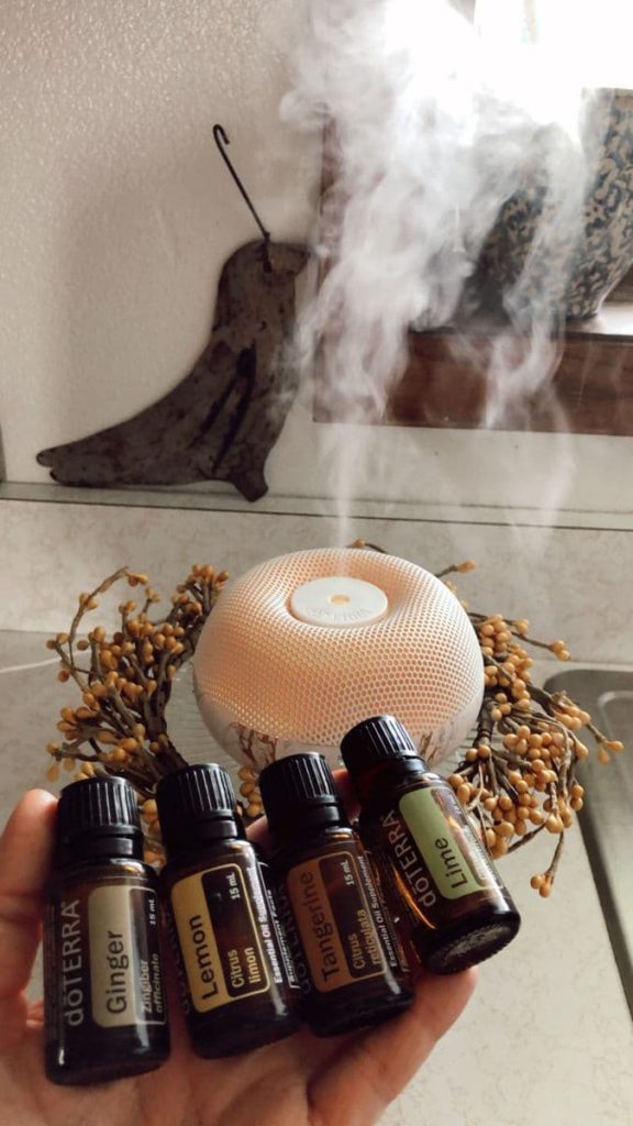 Эфирные масла doTERRA и аромадиффузор для восстановления спортсменов.