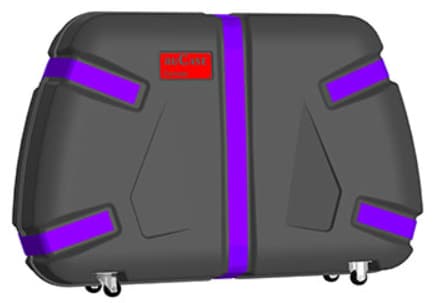 Жёсткий велокейс Trico Iron Case для перевозки велосипеда в самолёте.